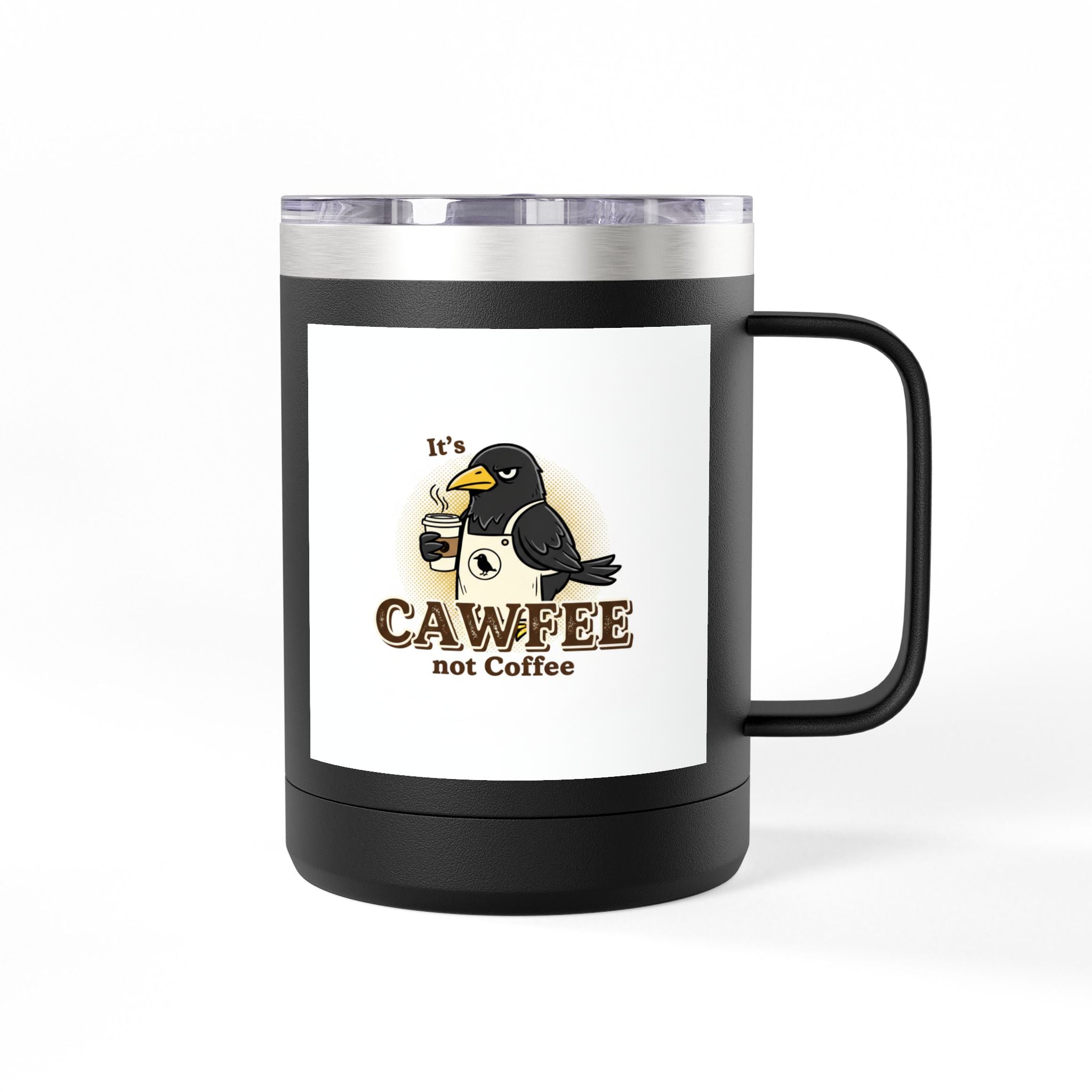Cawfee 15oz Insulated Travel Mug