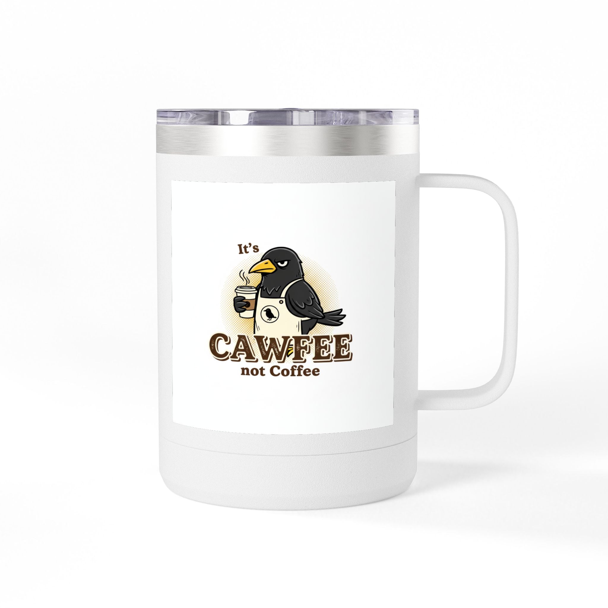 Cawfee 15oz Insulated Travel Mug