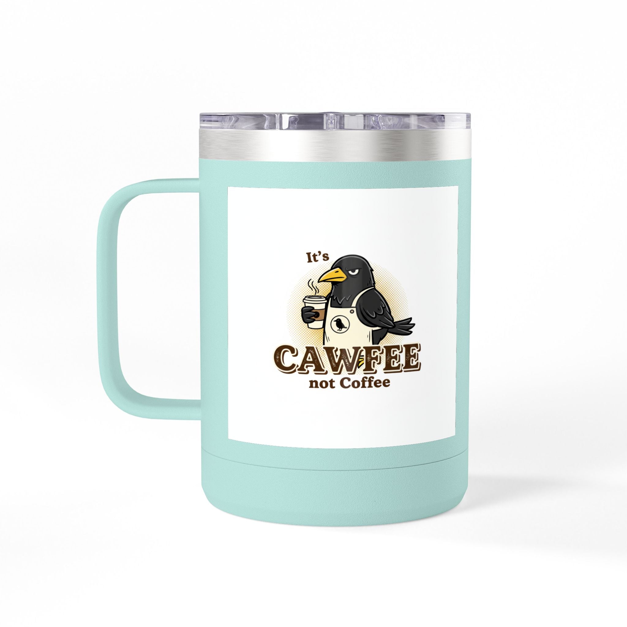 Cawfee 15oz Insulated Travel Mug