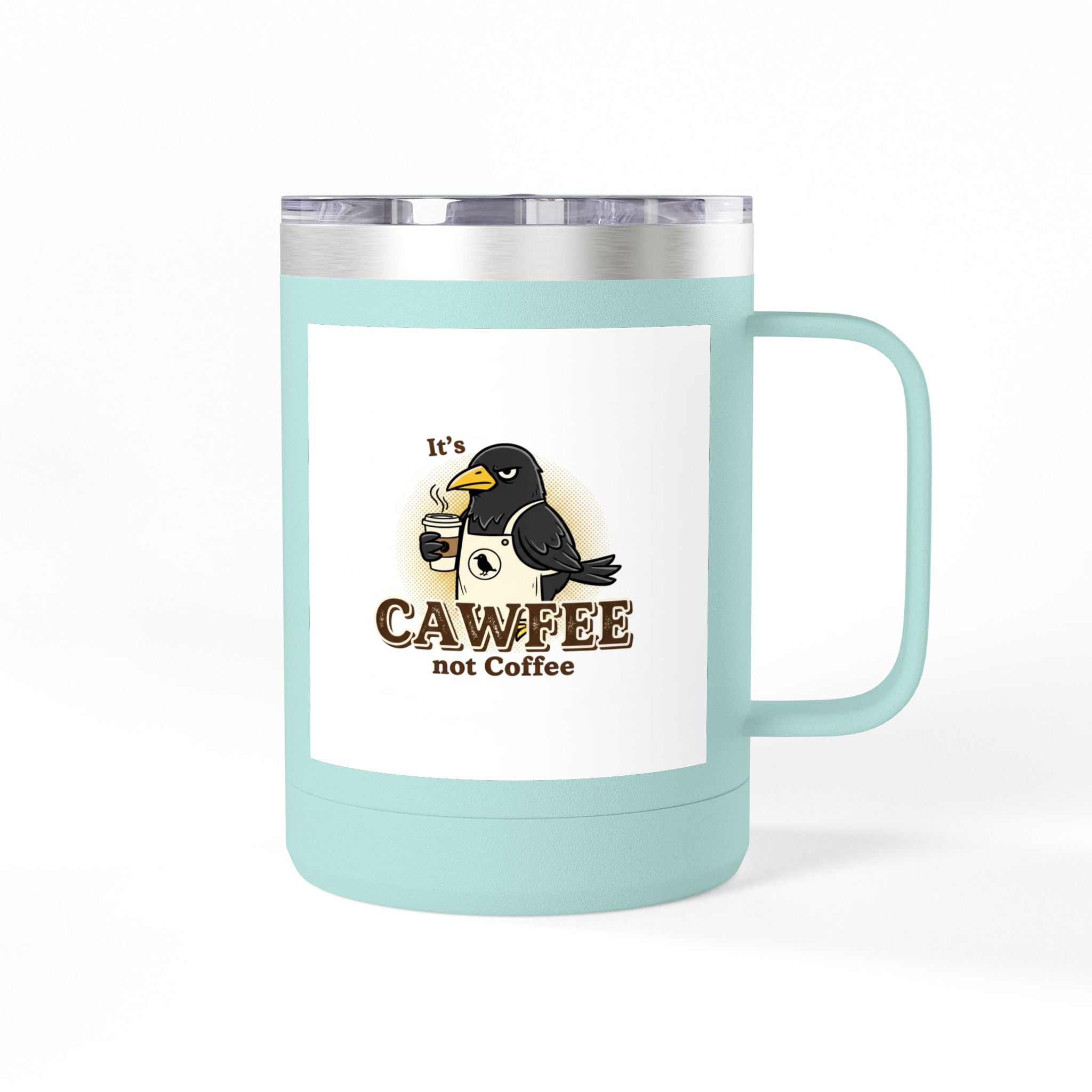 Cawfee 15oz Insulated Travel Mug