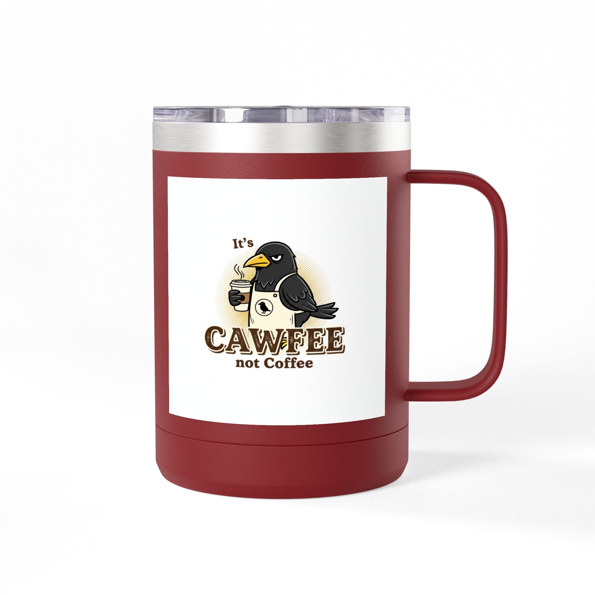 Cawfee 15oz Insulated Travel Mug