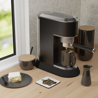 Relaxed Dad Coffee Coaster — Hardboard Back Drink Coaster