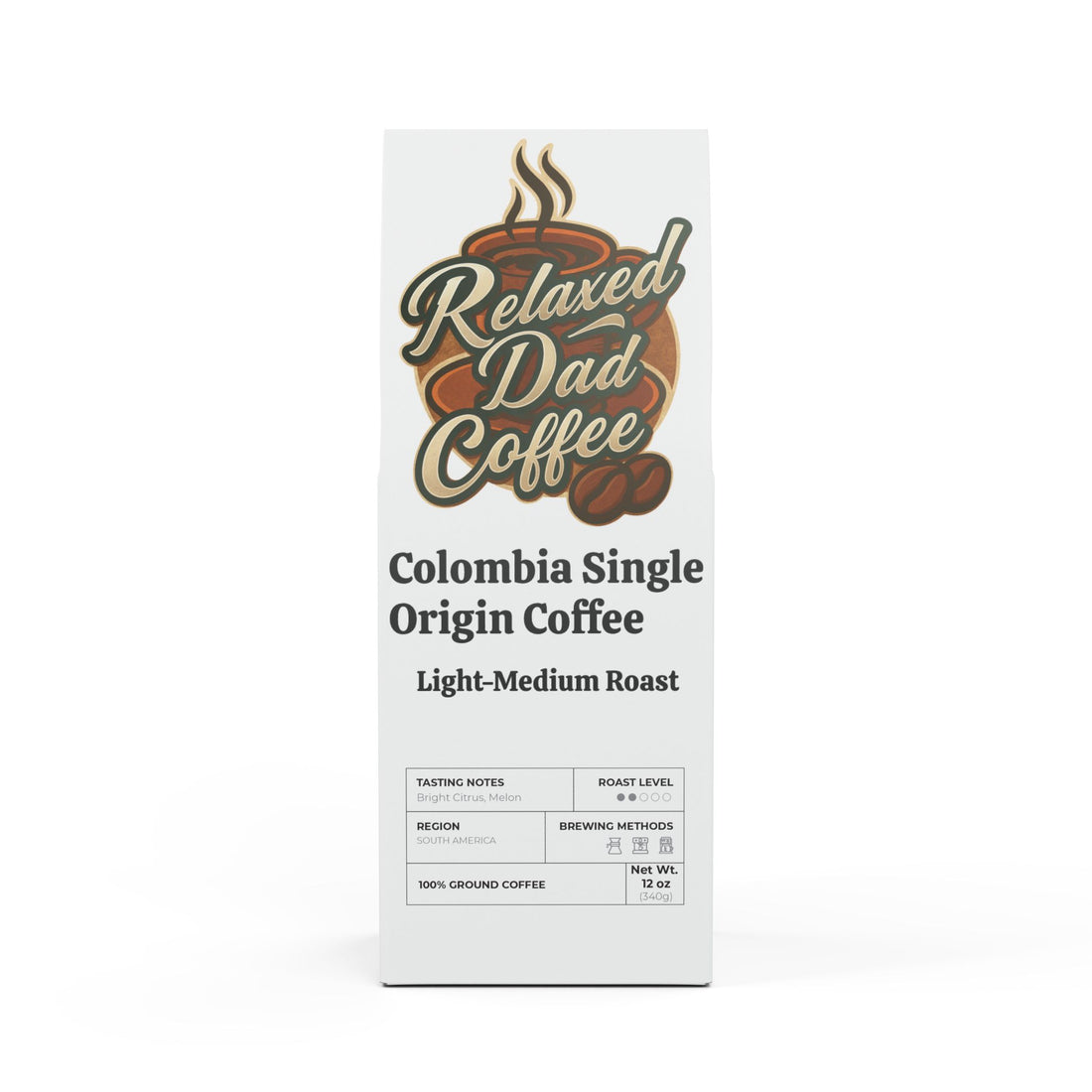 Colombia Single Origin Coffee (Light-Medium Roast)