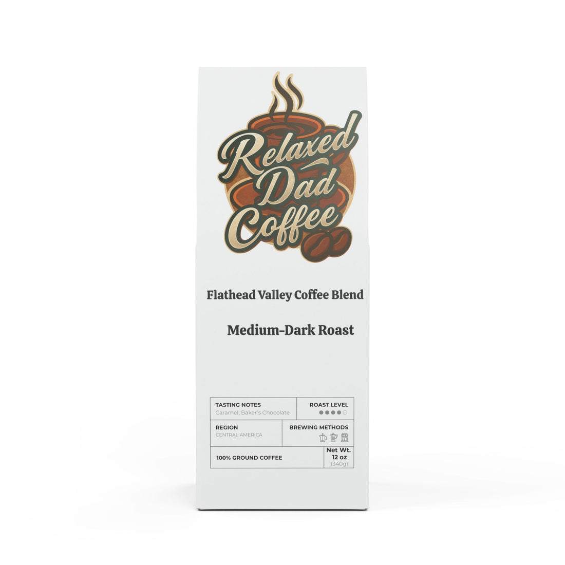 Flathead Valley Coffee Blend (Medium-Dark Roast)