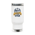 Best Dad Ever Stainless Steel Travel Mug with Handle — 14oz