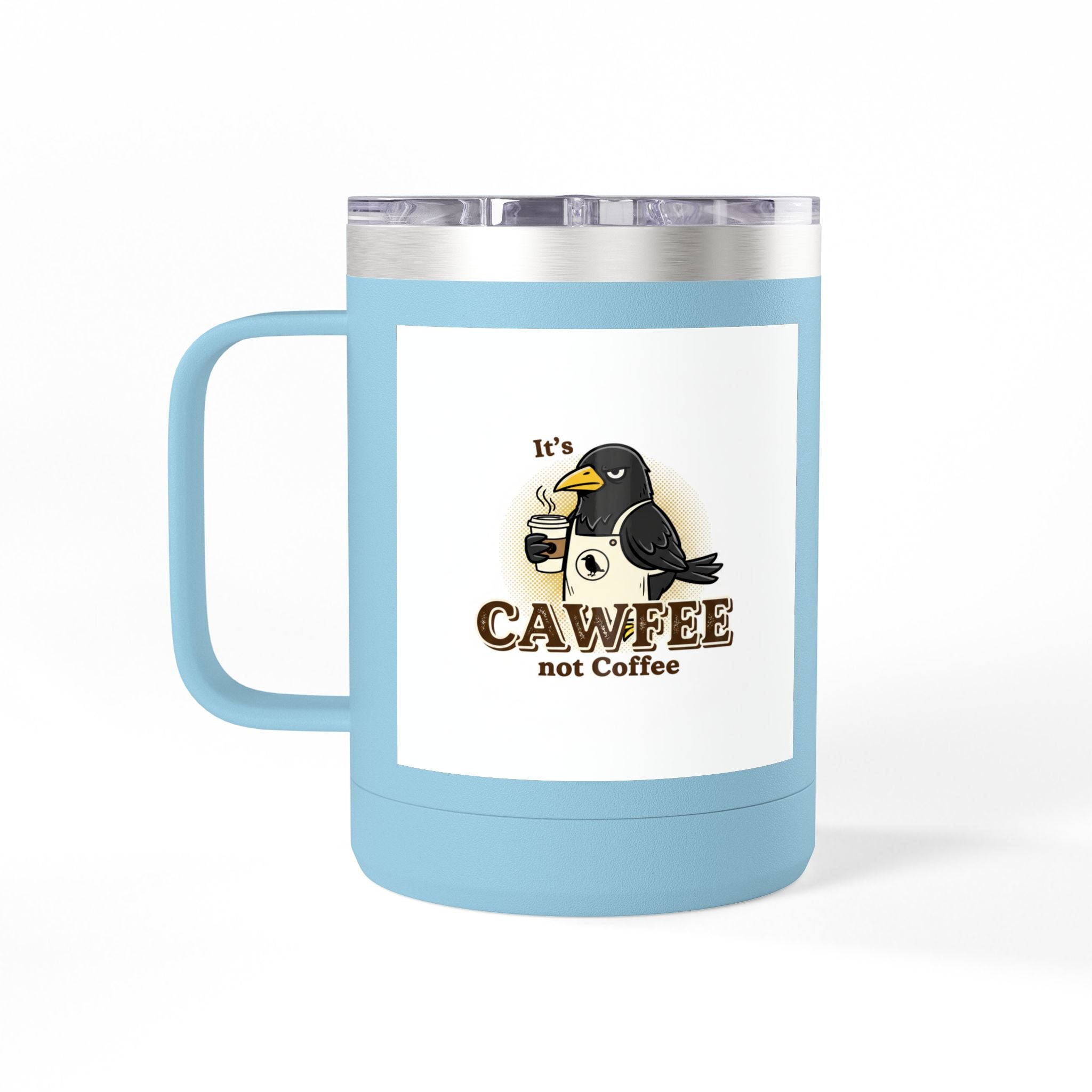 Cawfee 15oz Insulated Travel Mug