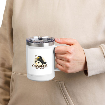 Cawfee 15oz Insulated Travel Mug