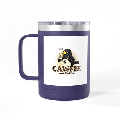 Cawfee 15oz Insulated Travel Mug