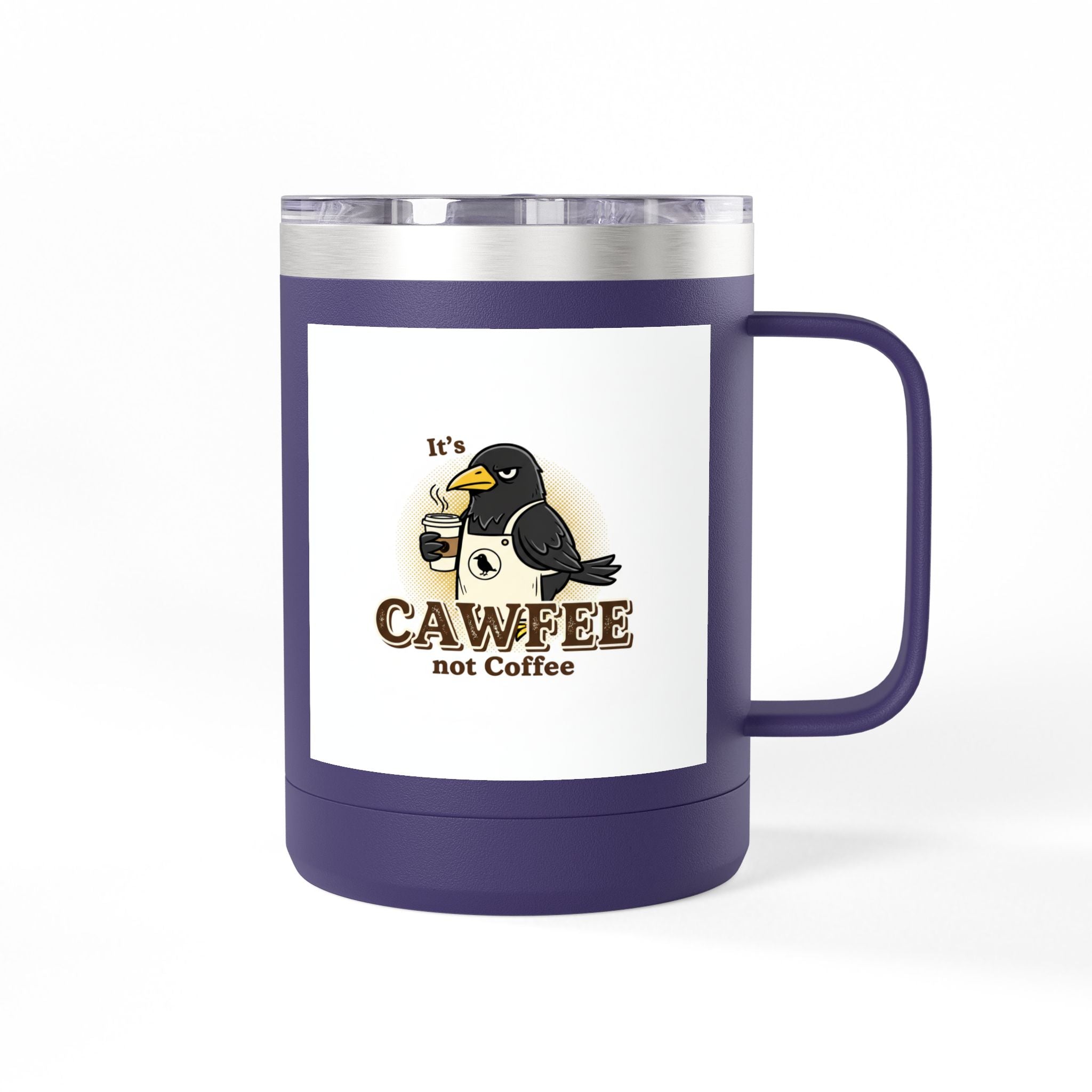 Cawfee 15oz Insulated Travel Mug