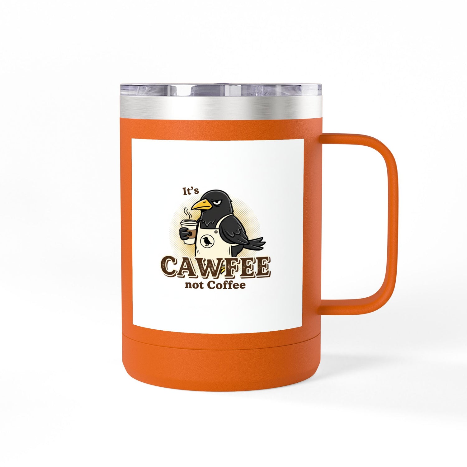 Cawfee 15oz Insulated Travel Mug