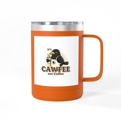 Cawfee 15oz Insulated Travel Mug