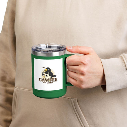 Cawfee 15oz Insulated Travel Mug