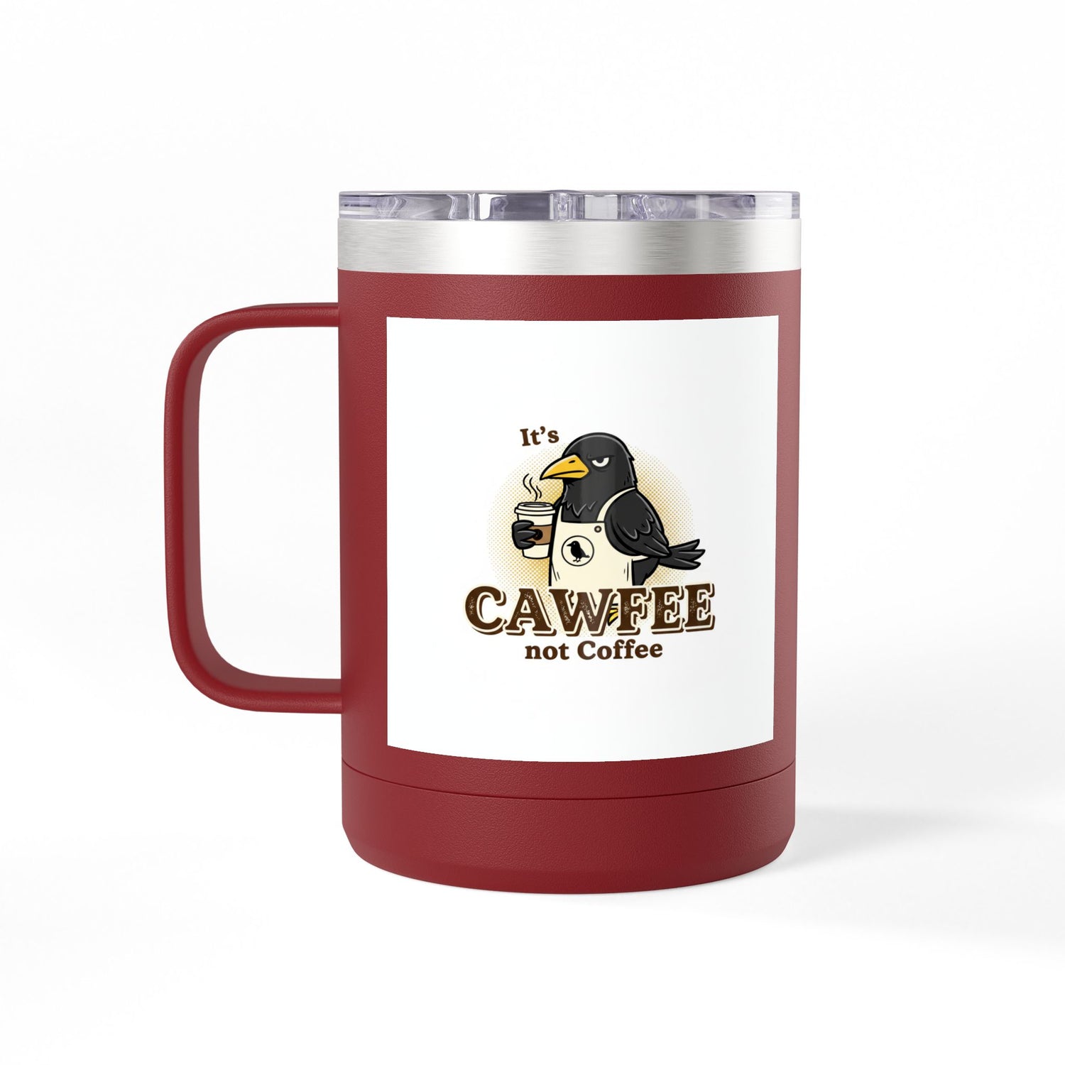 Cawfee 15oz Insulated Travel Mug