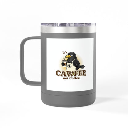 Cawfee 15oz Insulated Travel Mug