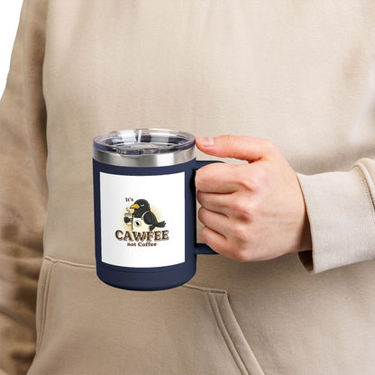 Cawfee 15oz Insulated Travel Mug