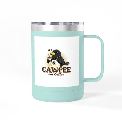 Cawfee 15oz Insulated Travel Mug