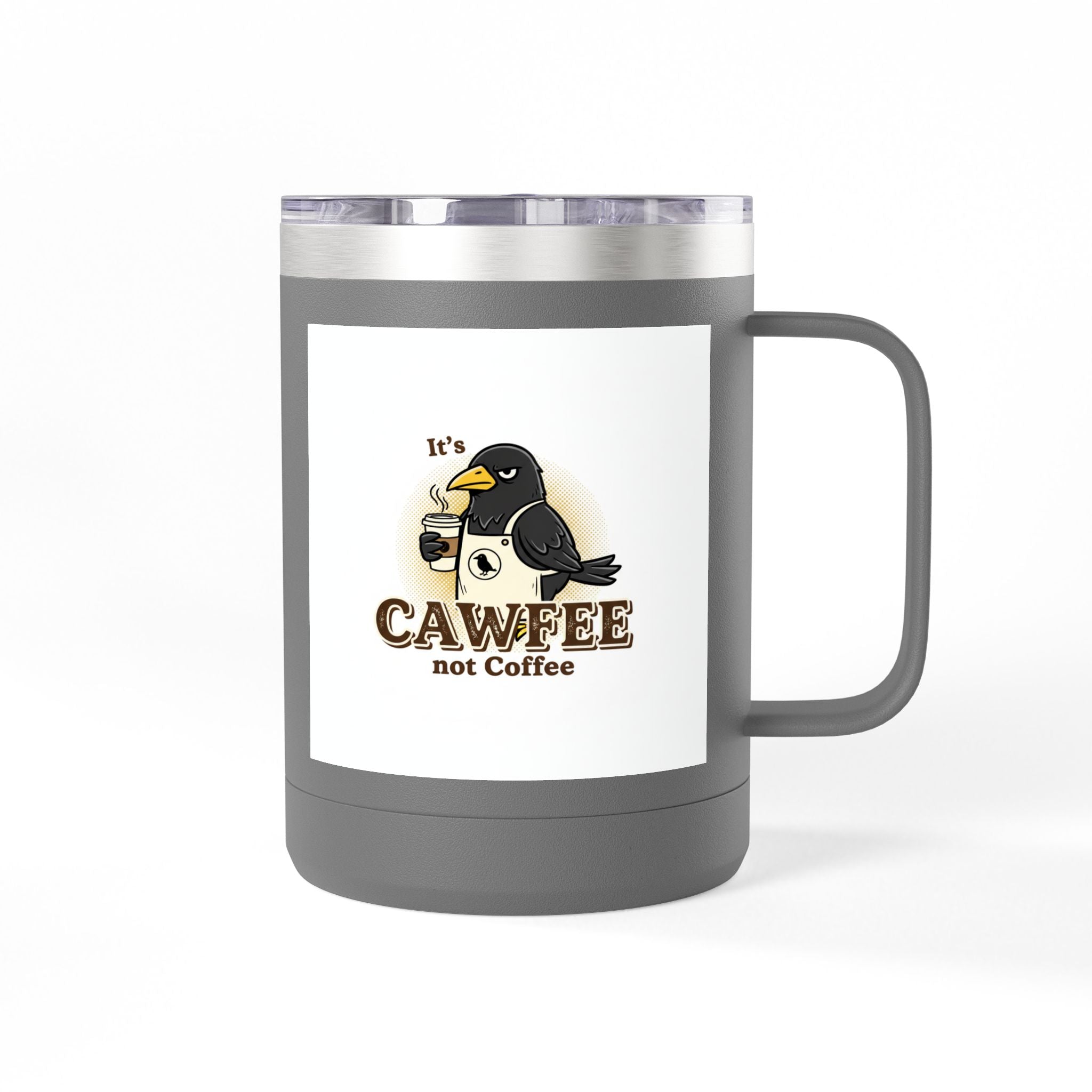 Cawfee 15oz Insulated Travel Mug