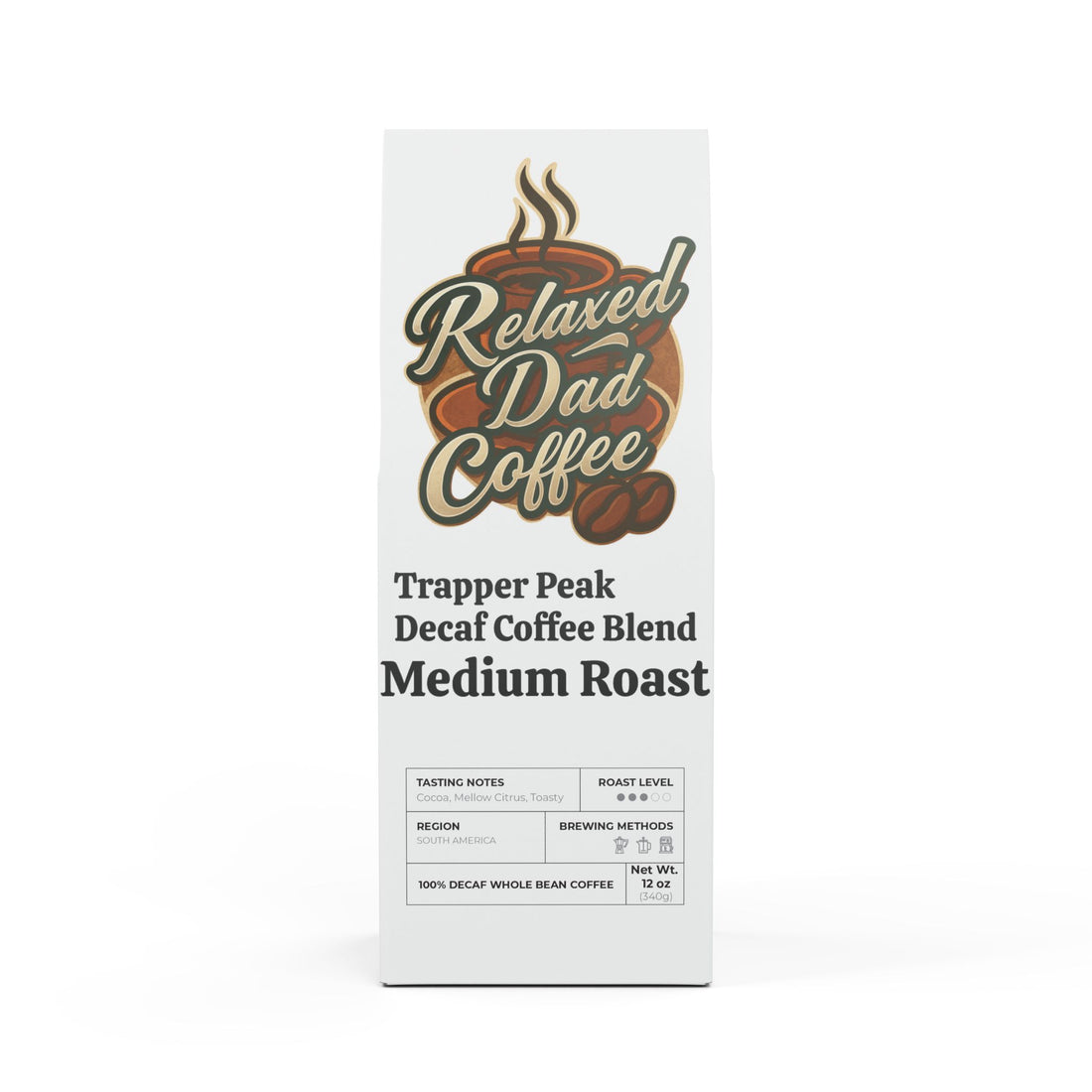 Trapper Peak Decaf Coffee Blend (Medium Roast)