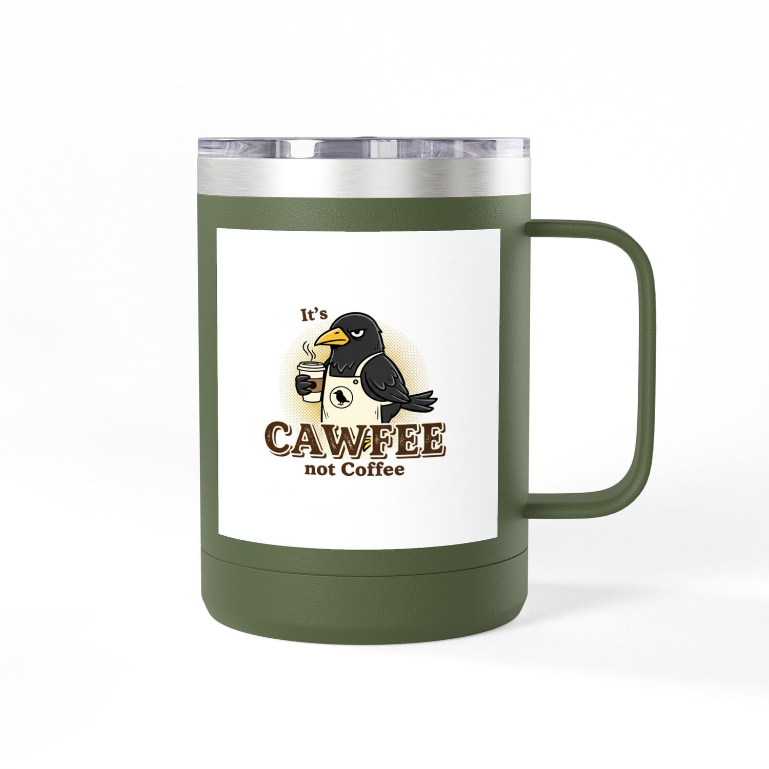 Cawfee 15oz Insulated Travel Mug