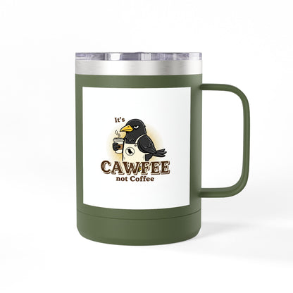 Cawfee 15oz Insulated Travel Mug