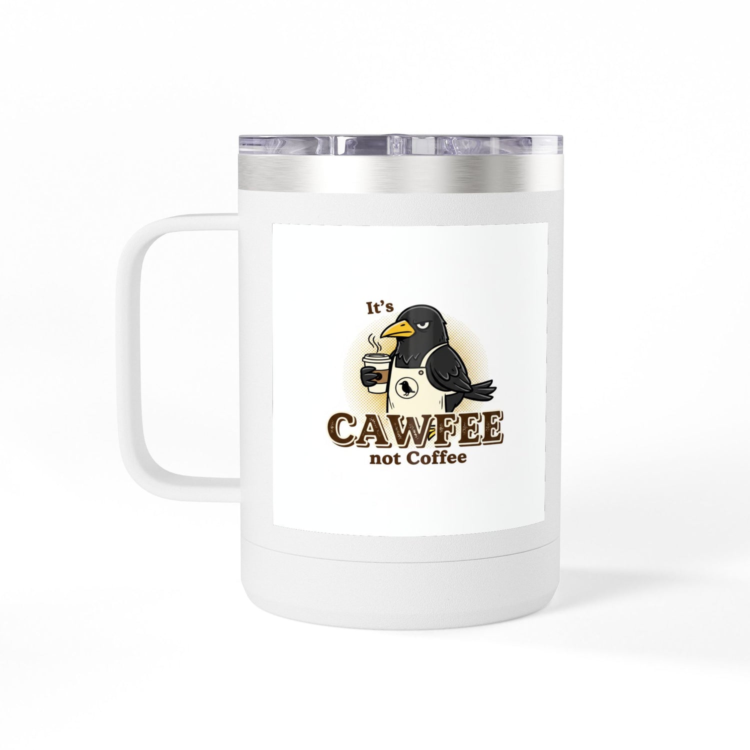 Cawfee 15oz Insulated Travel Mug