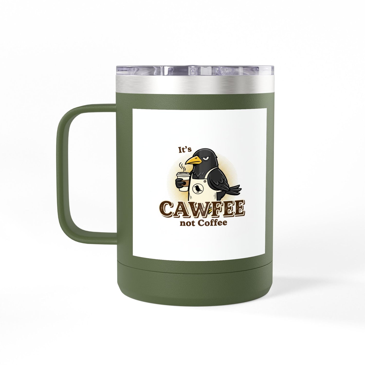 Cawfee 15oz Insulated Travel Mug