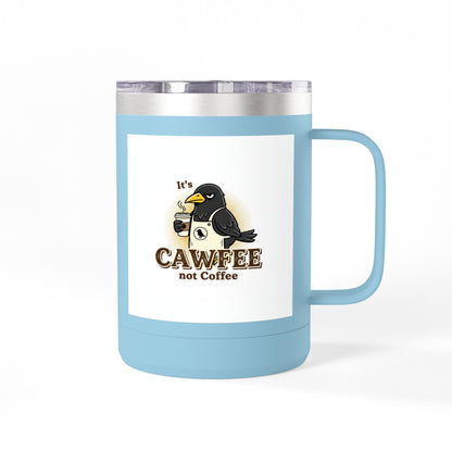 Cawfee 15oz Insulated Travel Mug