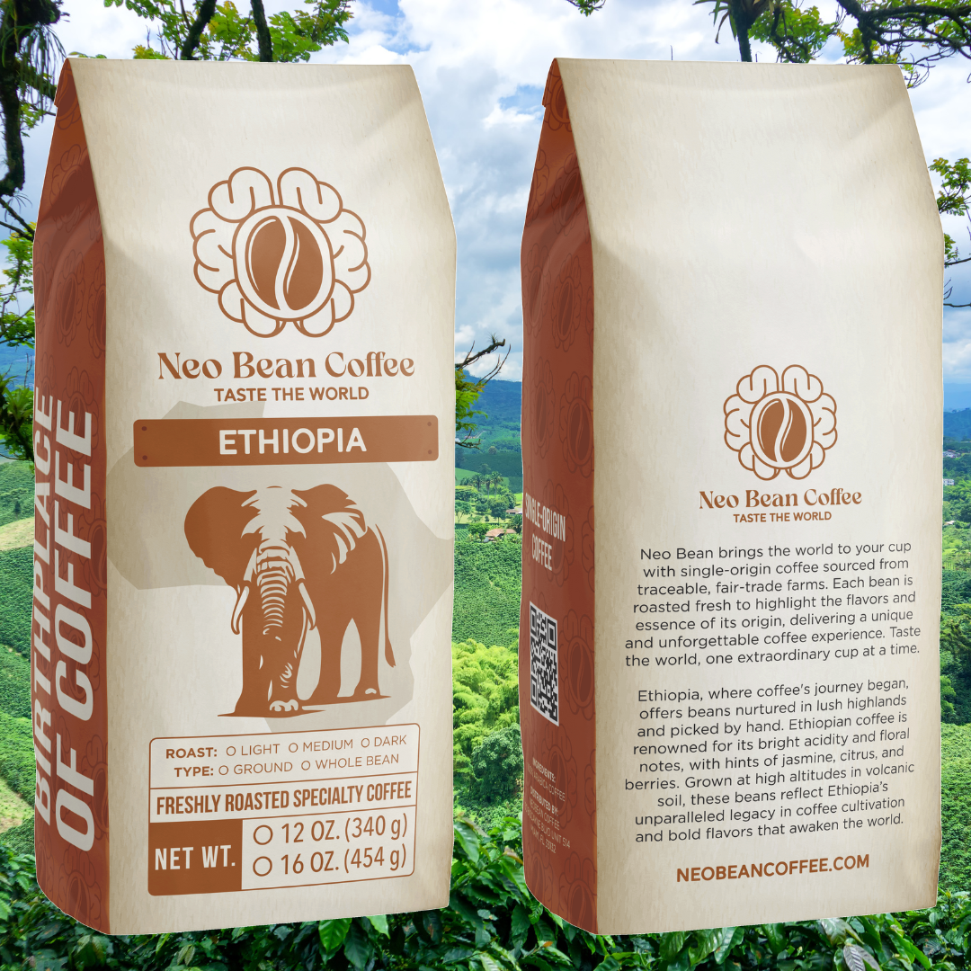 Ethiopian Freshly Roasted Single-Origin Specialty Coffee