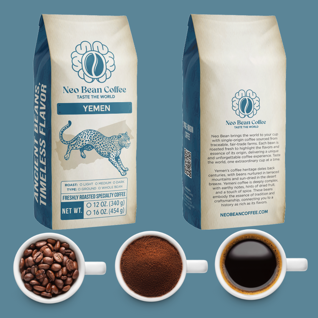 Yemen Freshly Roasted Single-Origin Specialty Coffee