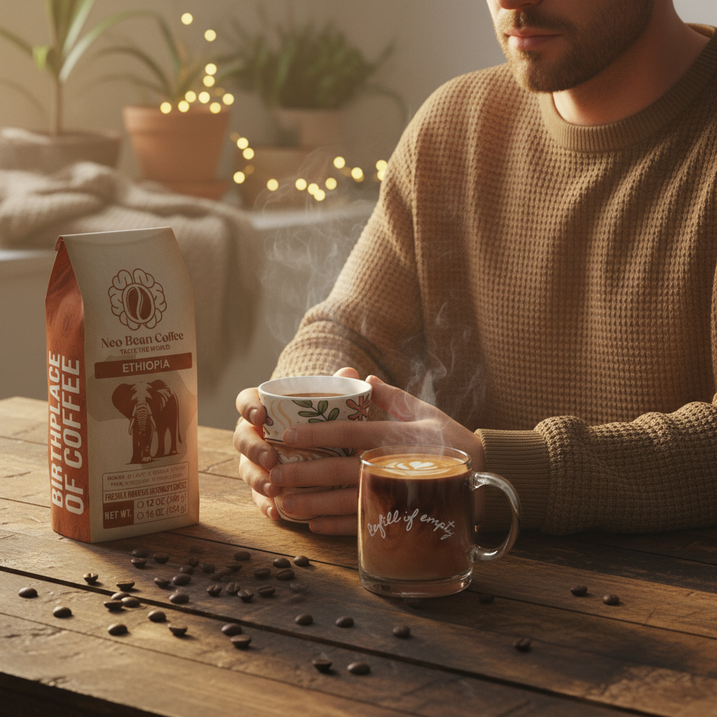 Neo Bean Coffee - Ethiopia Lifestyle Square